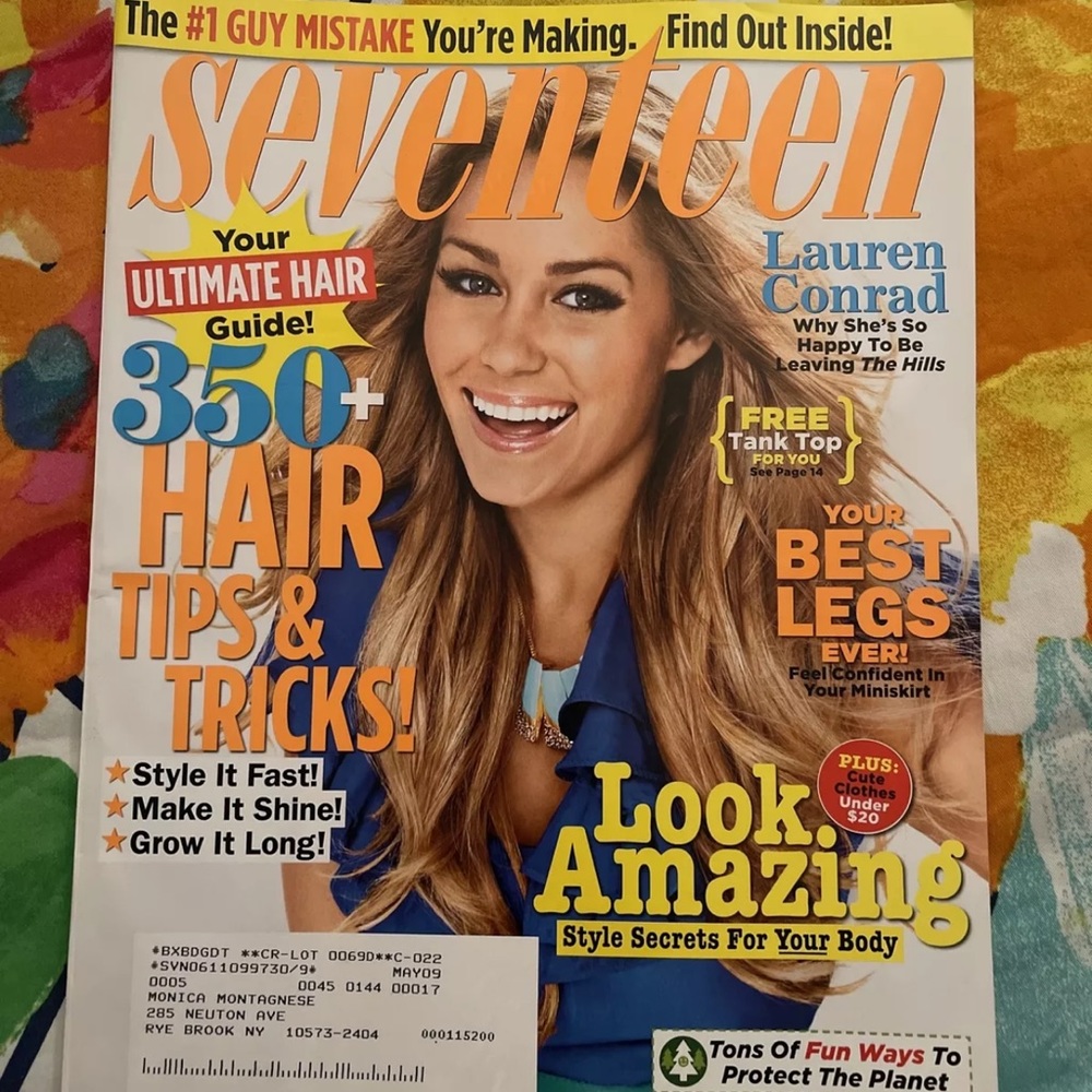 Seventeen Magazine April 2009